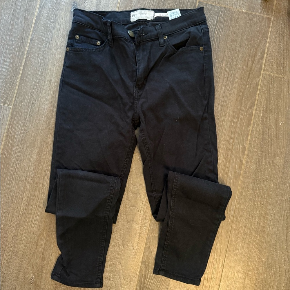 Free People Black Jeans